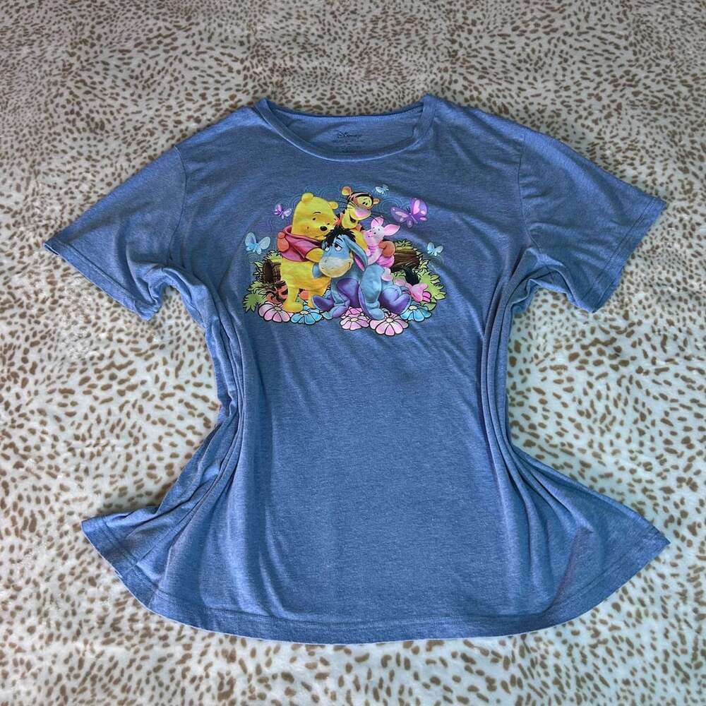 Disney Winnie The Pooh Graphic T-Shirt Blue